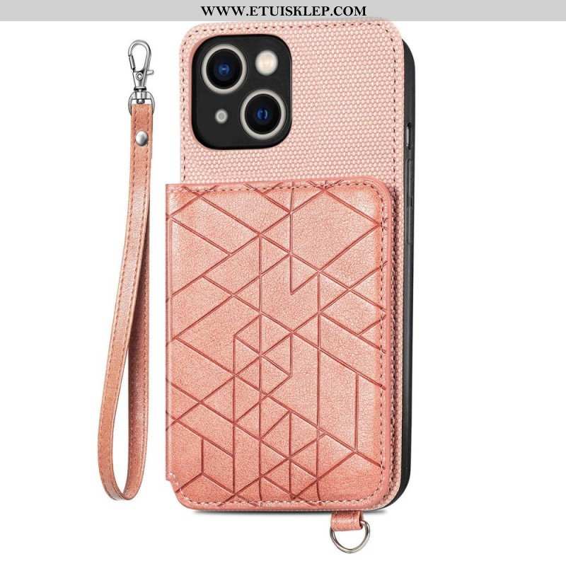 Etui do iPhone 14 Plus Etui Na Karty Ze Sztucznej Skóry